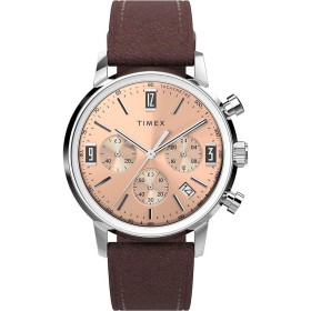 Relógio masculino Timex MARLIN CHRONO Ouro Rosa (Ø 40 mm) de Timex, Relógios com braselete - Ref: S72100204, Preço: 165,39 €,...