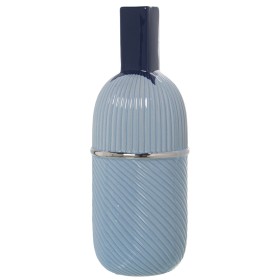 Vase Alexandra House Living Blau aus Keramik 12 x 14 x 34 cm von Alexandra House Living, Vasen - Ref: D1620944, Preis: 64,60 ...