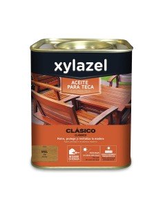 Huile pour teck Xylazel Longue durée Naturel 750 ml Mat | Tienda24 Tienda24.eu