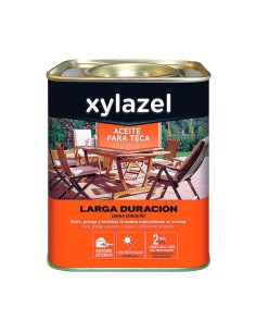 Teak oil Xylazel Long lasting Walnut 750 ml Matt | Tienda24 Tienda24.eu