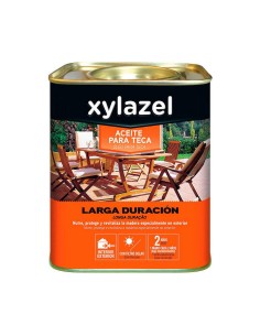 Aceite para teca Xylazel Larga duración Roble 750 ml Mate | Tienda24 Tienda24.eu