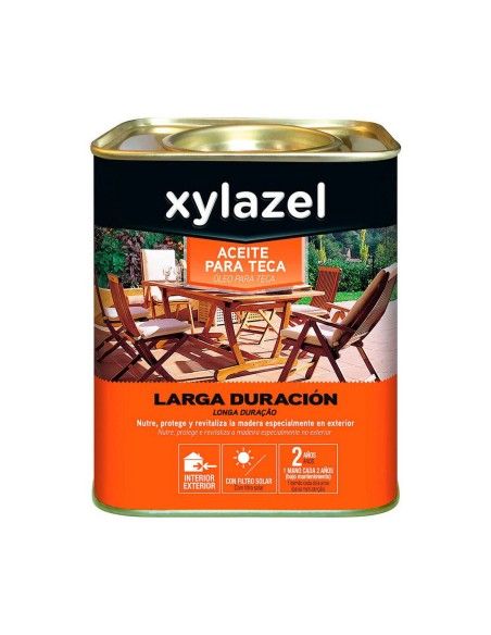 Olio per teak Xylazel Lunga durata Rovere 750 ml Mat da Xylazel, Oli - Ref: S7904891, Precio: 21,65 €, Descuento: %