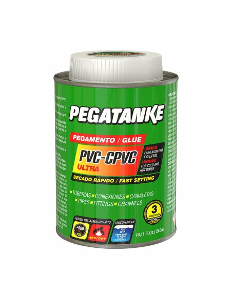 Colle PEGATANKE PVC-CPVC Ultra 240 ml | Tienda24 Tienda24.eu