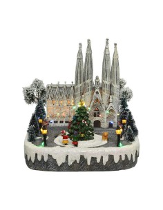 Papá Noel Caja De Regalo Blanco Negro Rojo 53 x 150 x 60 cm | Tienda24 Tienda24.eu