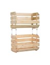 Caja Organizadora Apilable Astigarraga 60 x 28,5 x 35,3 cm Madera Pino | Tienda24 Tienda24.eu