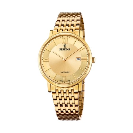 Men's Watch Festina F20020/2 Golden (Ø 40 mm) by Festina, Wrist Watches - Ref: S72100678, Price: 191,02 €, Discount: %