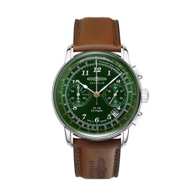 Montre Homme Zeppelin 7614-4 Vert de Zeppelin, Montres bracelet - Réf : S72100818, Prix : 314,84 €, Remise : %