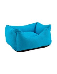 Cama para mascota DKD Home Decor 88 x 68 x 10 cm Azul marino Gris claro 2 Unidades | Tienda24 Tienda24.eu