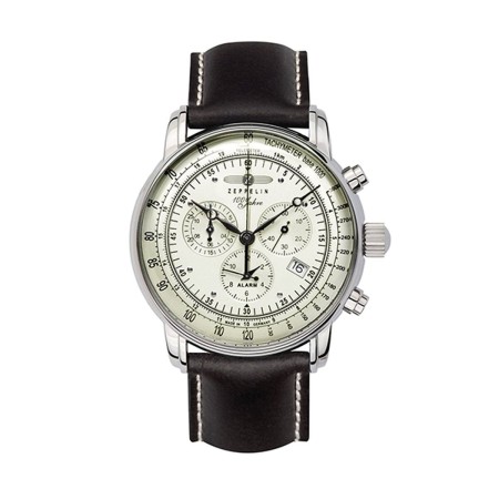 Reloj Hombre Zeppelin 8680-3 Blanco de Zeppelin, Relojes de pulsera - Ref: S72100840, Precio: 343,93 €, Descuento: %