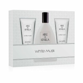 Conjunto de Perfume Mulher Aire Sevilla White Musk 3 Peças