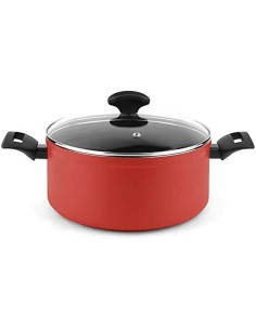 Casserole with lid Quttin Hotel Steel ø 34 x 13 cm (2 Units) | Tienda24 Tienda24.eu