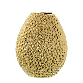 Vase Alexandra House Living Golden Ceramic 18 x 10 x 25 cm by Alexandra House Living, Vases - Ref: D1621004, Price: 21,97 €, ...