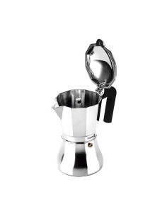 Cafetera Italiana Quttin Aluminio Acero Inoxidable | Tienda24 Tienda24.eu