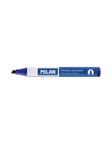 Permanent marker Milan Green PVC 12 Units (Ø 4 mm) | Tienda24 Tienda24.eu