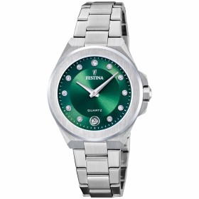 Relógio masculino Festina F20700/4 Verde Prateado de Festina, Relógios com braselete - Ref: S72101422, Preço: 139,20 €, Desco...