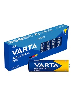 Batterie Varta Industrial Pro AA LR06 1,5 V (10 Unità) da Varta, Pile monouso - Ref: S7906675, Precio: €7.61, Descuento: %