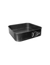 Molde Desmontable 5five Negro Metal (26 x 26 cm) | Tienda24 Tienda24.eu