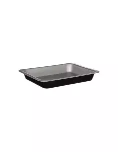 Springform Pan Quttin Black Carbon steel 22,5 x 15,5 x 3 cm (12 Units) | Tienda24 Tienda24.eu