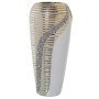 Vaso Alexandra House Living Bianco Champagne Ceramica Luminoso 18 x 18 x 37 cm di Alexandra House Living, Vasi - Rif: D162105...