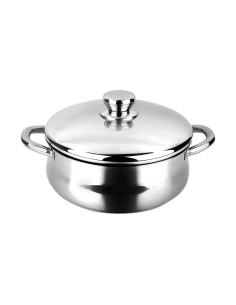 Casserole with lid Haeger PA-24H.003A Beige Grey Ø 24 cm | Tienda24 Tienda24.eu