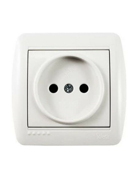 Socle de prise Solera mur07u 2P Blanc 16 A Surface | Tienda24 Tienda24.eu