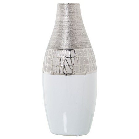 Vase Alexandra House Living Silberfarben aus Keramik 13 x 14 x 30 cm von Alexandra House Living, Vasen - Ref: D1621071, Preis...