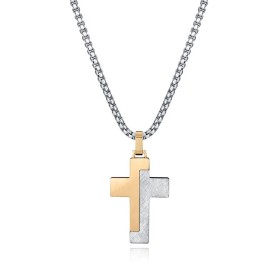 Men's Pendant Viceroy 75062C01012 Cross by Viceroy, Pendants - Ref: S72102105, Price: 61,37 €, Discount: %