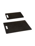 Cutting board 5five 2 Pieces Black polypropylene | Tienda24 Tienda24.eu