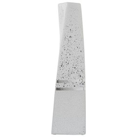 Vaso Alexandra House Living Bianco Argentato Ceramica 11 x 11 x 45 cm di Alexandra House Living, Vasi - Rif: D1621085, Prezzo...