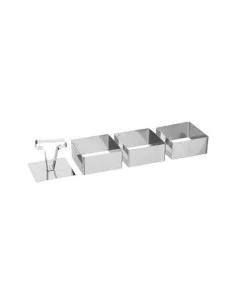 Molde Desmontável Quttin 49467 28 x 6,8 cm (12 Unidades) (ø 28 x 6,8 cm) | Tienda24 Tienda24.eu