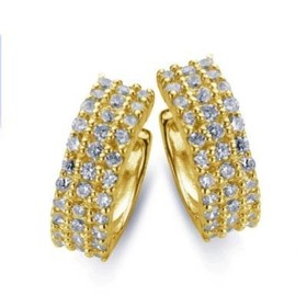 Boucles d´oreilles New Bling 9NB-0104 Pierre de New Bling, Boucles d'oreilles - Réf : S72102793, Prix : 90,75 €, Remise : %