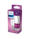 LED-Lampe Philips Kerze Weiß F 40 W 4,3 W E14 470 lm 3,5 x 9,7 cm (4000 K) | Tienda24 Tienda24.eu