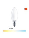 Lâmpada LED Philips Vela Branco F 40 W 4,3 W E14 470 lm 3,5 x 9,7 cm (4000 K) | Tienda24 Tienda24.eu