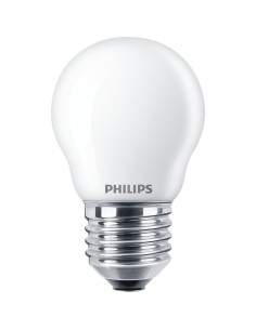 Bombilla LED Philips F 40 W 4,3 W E27 470 lm 4,5 x 8,2 cm (2700 K) de Philips, Bombillas LED - Ref: S7907778, Precio: 6,26 €,...