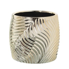 Vaso Alexandra House Living Dorato Ceramica 18 x 19 x 18 cm di Alexandra House Living, Vasi - Rif: D1621120, Prezzo: 45,12 €,...