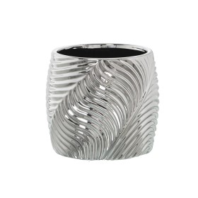 Vase Alexandra House Living Argenté Céramique 19 x 19 x 17 cm de Alexandra House Living, Vases - Réf : D1621124, Prix : 45,12...