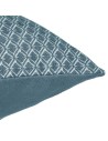 Kissen Atmosphera Otto Blau Baumwolle (50 x 30 cm) | Tienda24 Tienda24.eu