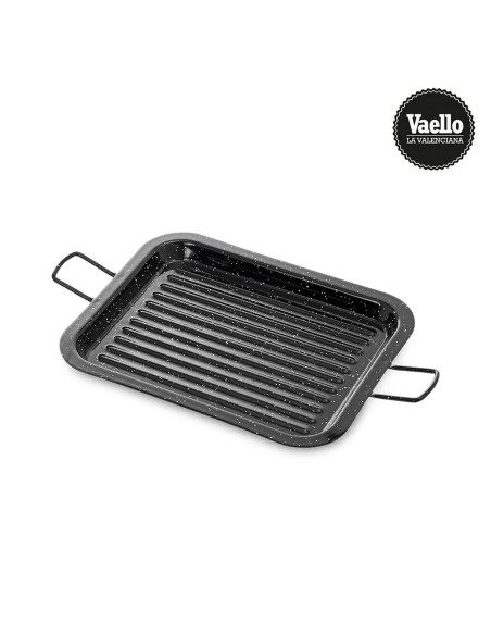 Griglia Vaello 75461 27 x 21 cm Nero da Vaello, Padelle universali - Ref: S7908273, Precio: 9,45 €, Descuento: %