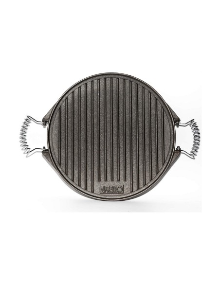 Piastra per Arrostire Vaello Grigio Ferro Fuso (Ø 32 cm) da Vaello, Padelle grill - Ref: S7908280, Precio: 33,50 €, Descuento: %