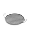 Griddle Plate Vaello Grey Cast Iron (Ø 43 cm) | Tienda24 Tienda24.eu