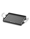 Grelha Grill Vaello Retangular Preto Aço Esmaltado (27 x 21 cm) | Tienda24 Tienda24.eu