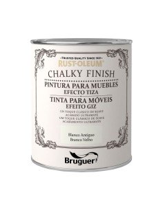 Pintura Bruguer 5397511 Blanco Tizas Muebles 125 ml de Bruguer, Pinturas para interiores - Ref: S7908342, Precio: 12,23 €, De...