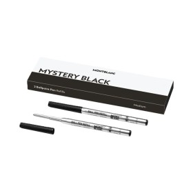 Refill for ballpoint pen Montblanc MISTERY BLACK Black (2 Units) by Montblanc, Stick Ballpoint Pens - Ref: S72103361, Price: ...