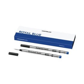 Recharge pour stylo Montblanc ROYAL BLUE Bleu (2 Unités) de Montblanc, Stylos à bille non rétractable - Réf : S72103368, Prix...