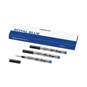 Nachfüllung für Kugelschreiber Montblanc ROYAL BLUE Blau (3 Stück) von Montblanc, Einweg-Kugelschreiber - Ref: S72103369, Pre...