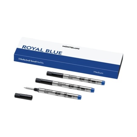 Caneta sobresselente Montblanc ROYAL BLUE Azul (3 Unidades) de Montblanc, Canetas esferográficas - Ref: S72103369, Preço: 42,...