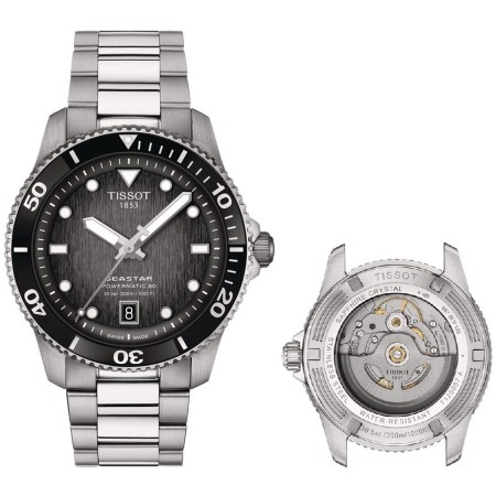 Montre Homme Tissot SEASTAR 1000 POWERMATIC 80 (Ø 40 mm) de Tissot, Montres bracelet - Réf : S72103474, Prix : 760,82 €, Remi...