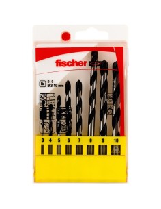 Set de brocas Fischer Quattric II SDS Plus Acero Hormigón | Tienda24 Tienda24.eu