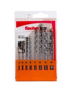 Set de brocas Fischer 530510 Metal Acero Inoxidable | Tienda24 Tienda24.eu