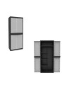 Schrank Terry Q Black Jumbo 3900 | Tienda24 Tienda24.eu